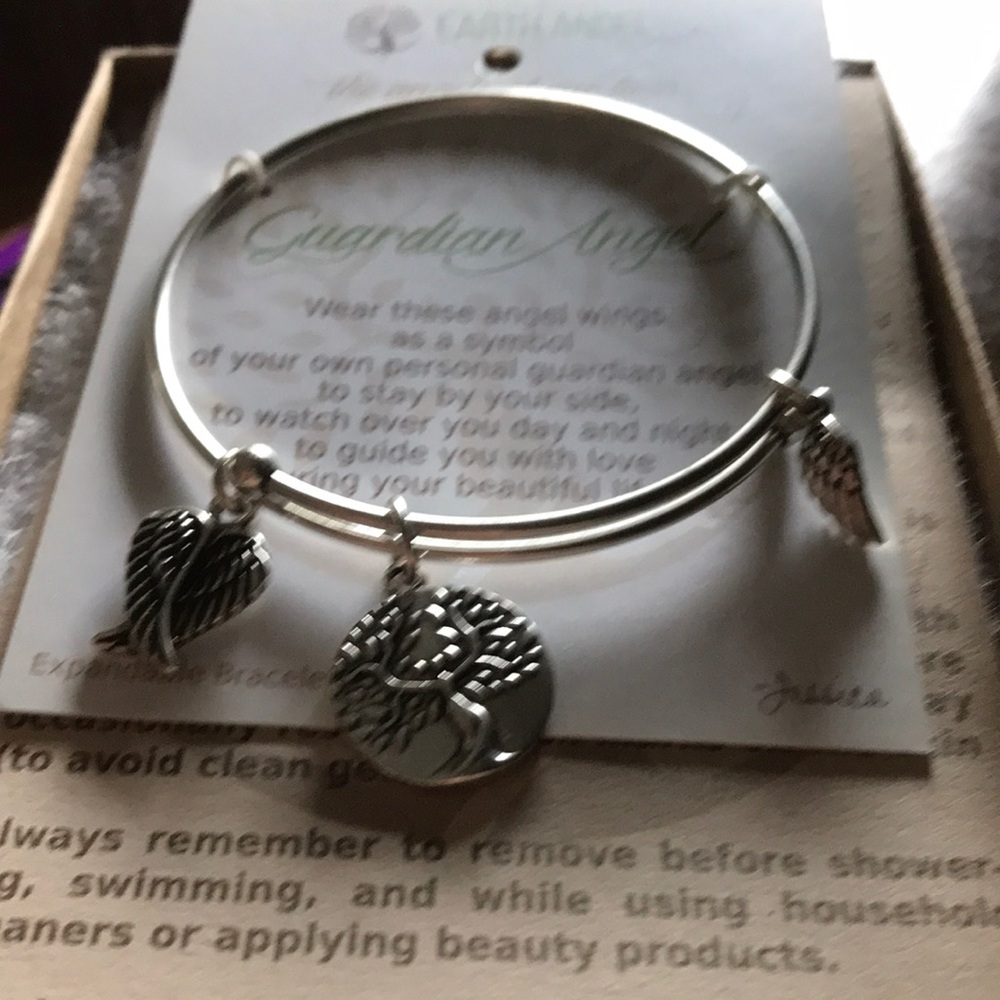 Earth Angel charm bracelet- Guardian Angel